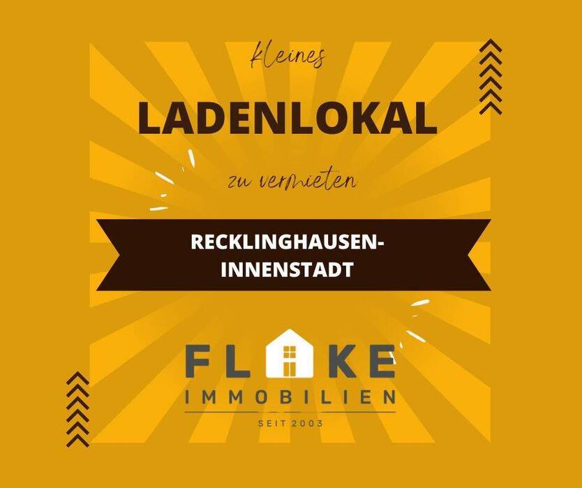 Ladenlokal in der Fußgängerzone von Recklinghausen! zimmer