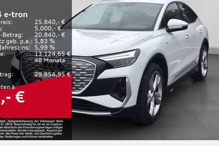 Audi Q4 e-tron 33.869 km 24.780 &euro; Gelsenkirchen 45894