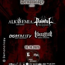 Alkhemia, PAINFUL, Disreality, Lebenssti 10.10.2025 Eventground Wuppertal