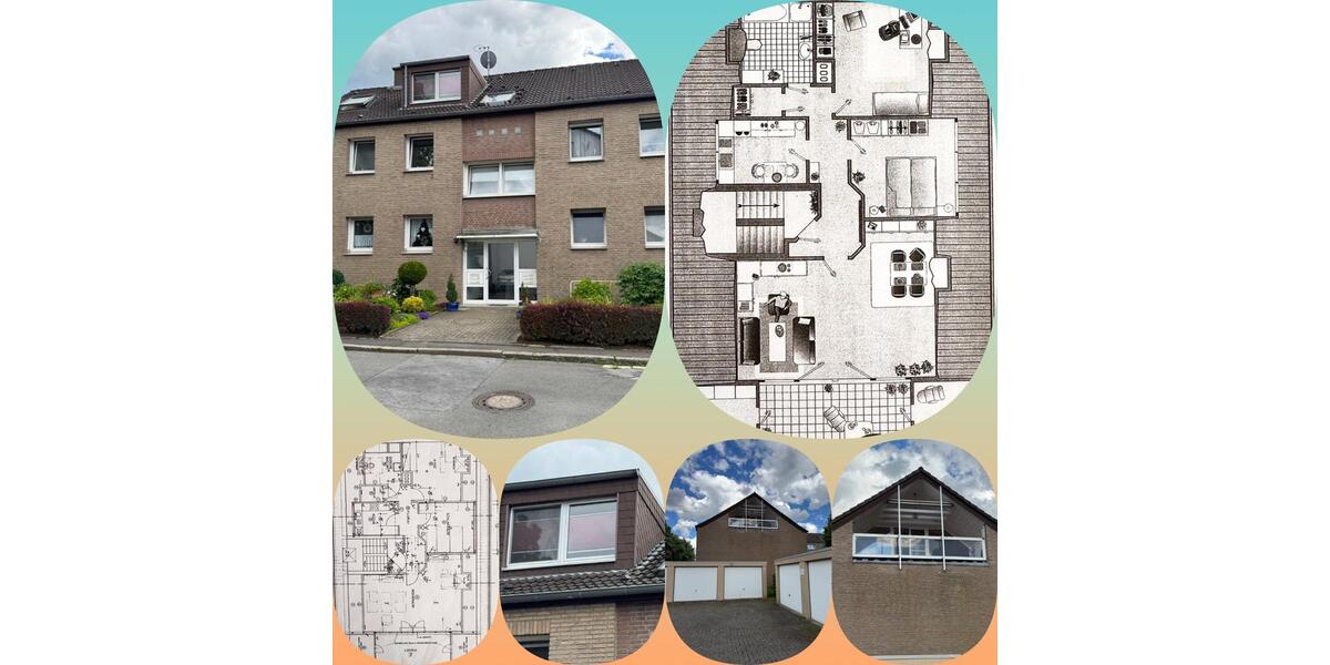 Dachgeschoßwohnung Dortmund Brackel - 3 Zimmer, 92 m&sup2;, 229.000&euro; | Angebot:27295880