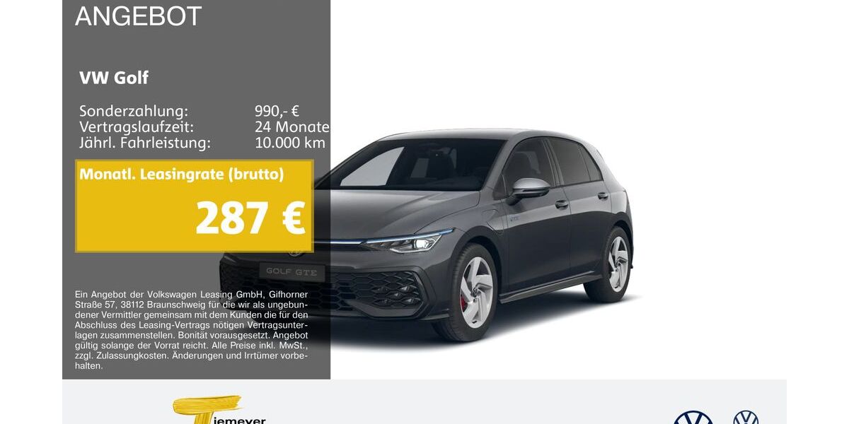 VW Golf 8.951 km 33.930 &euro; Marl 45770