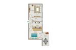 Erdgeschoßwohnung Lünen Alstedde - 2.5 Zimmer, 44 m&sup2;, 423&euro; | Angebot:26389102