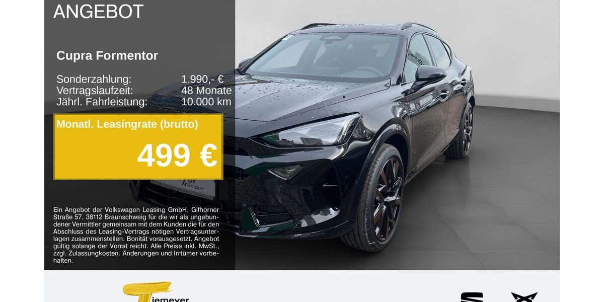 Cupra Formentor 1.600 km 49.940 &euro; Recklinghausen 45663