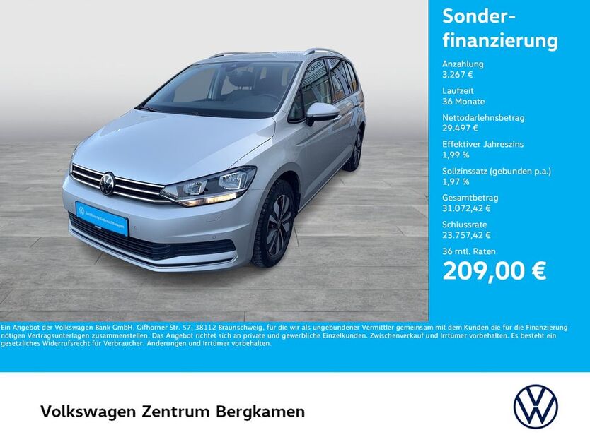 VW Touran 9.292 km 32.764 € Bergkamen 59192