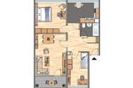 Etagenwohnung Dortmund Scharnhorst - 3 Zimmer, 72 m&sup2;, 563&euro; | Angebot:26562098