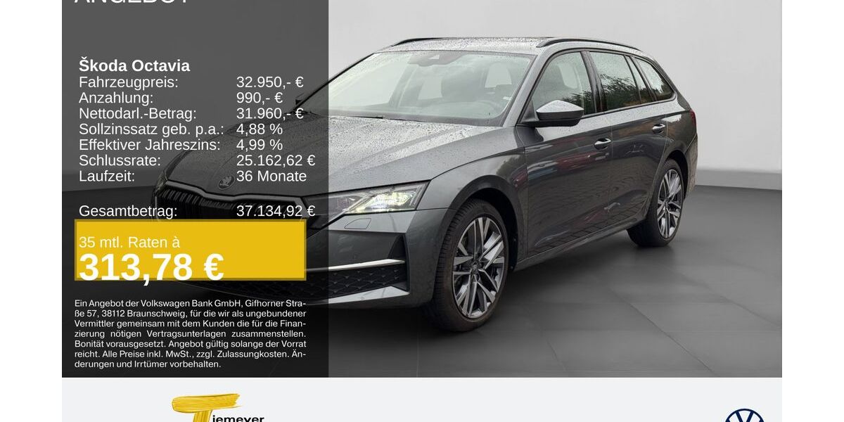 Skoda Octavia 2.762 km 32.670 &euro; Oberhausen 46047