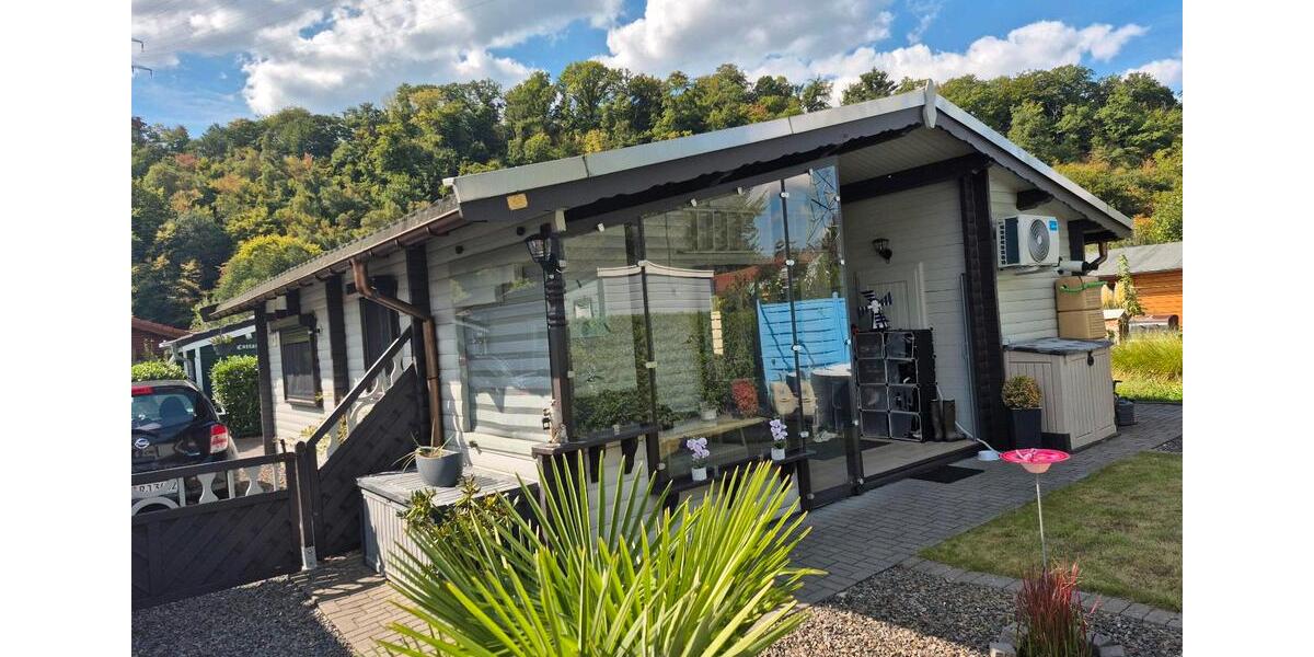 3,5 Zimmer Blockhaus direkt an der Ruhr in Hattingen Campingplatz 3.5 zimmer