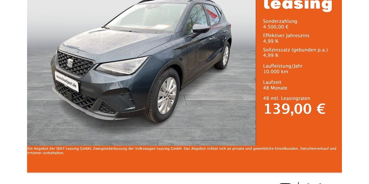 Seat Arona 1.990 km 24.444 &euro; Dortmund 44269