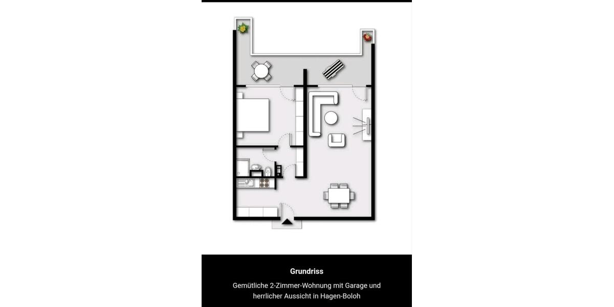 Etagenwohnung Hagen Hagen-Mitte - 2 Zimmer, 70 m&sup2;, 830&euro; | Angebot:27567708
