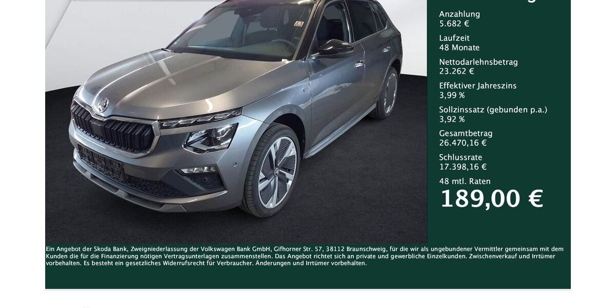 Skoda Kamiq 9.801 km 28.944 &euro; Dortmund 44309