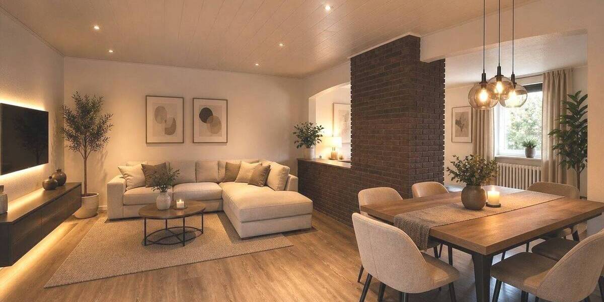 Reihenmittelhaus Oberhausen Sterkrade-Mitte - 5 Zimmer, 98 m&sup2;, 249.000&euro; | Angebot:26629420