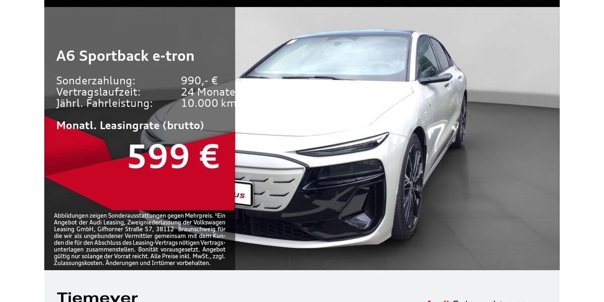 Audi A6 e-tron 13.505 km 65.150 &euro; Gelsenkirchen 45894