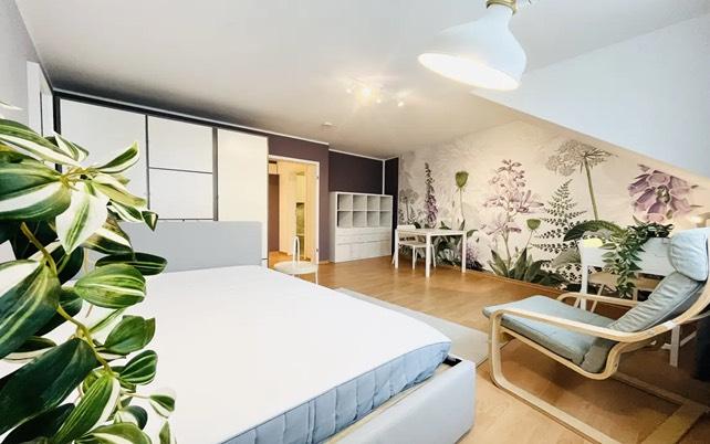 EinZimmerwohnung am Medienhafen