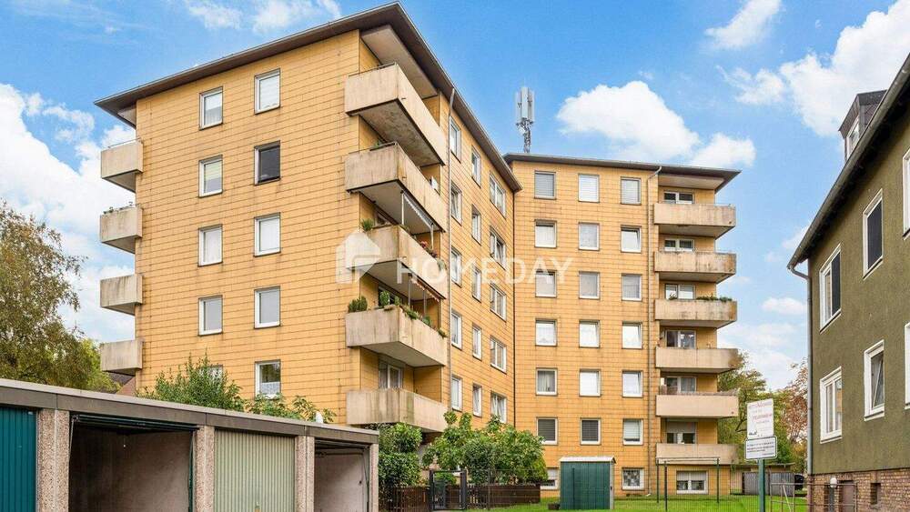 Charmante 3-Zimmer-Wohnung mit Balkon, Aufzug und Garage in Wanne-Eickel 3 zimmer