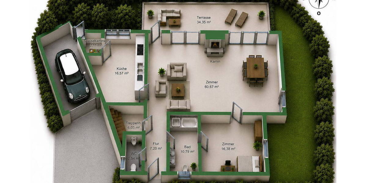 Einfamilienhaus Bochum Linden - 6 Zimmer, 249 m&sup2;, 624.000&euro; | Angebot:26702651