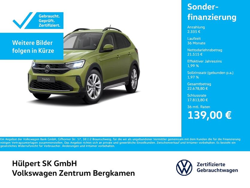 VW Taigo 20.721 km 23.850 € Bergkamen 59192