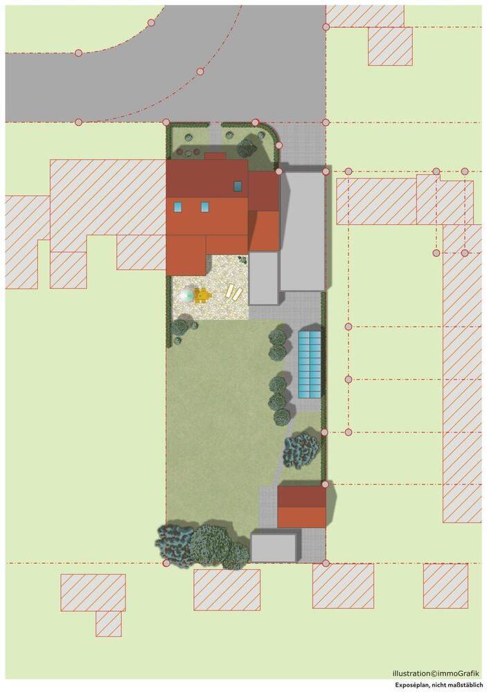 Sonniger Ausblick am Rheindeich: DHH mit großem Grundstück, Wirtschaftsanbau, Garage, Stellplatz