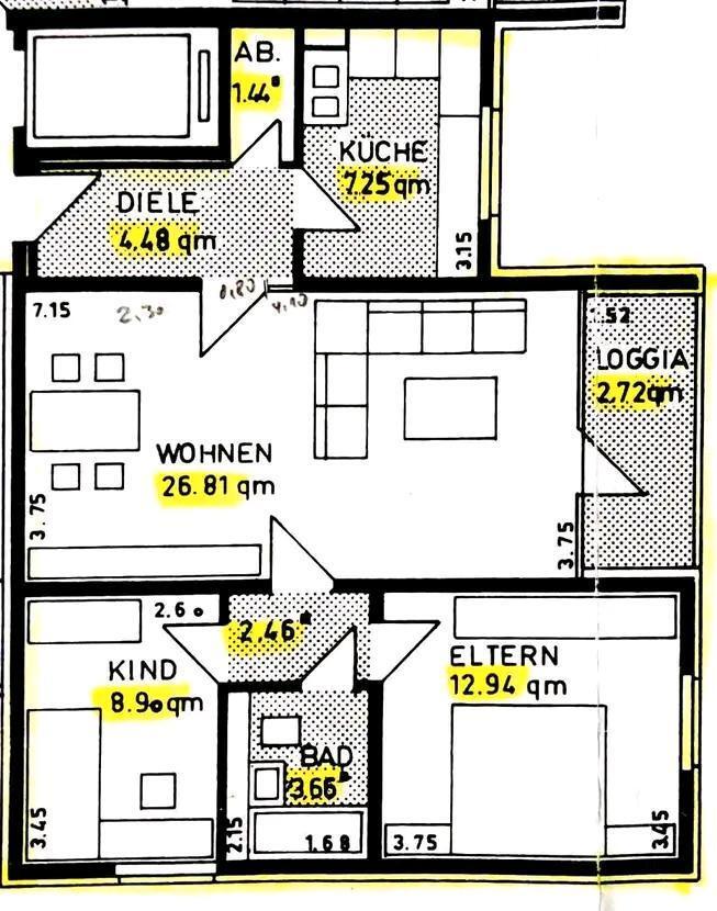 Attraktive Kapitalanlage oder Eigennutzung – 67 m² mit Balkon