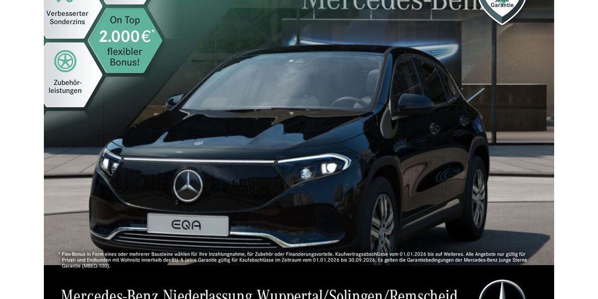 Mercedes-Benz EQA 7.737 km 42.490 &euro; Wuppertal 42115