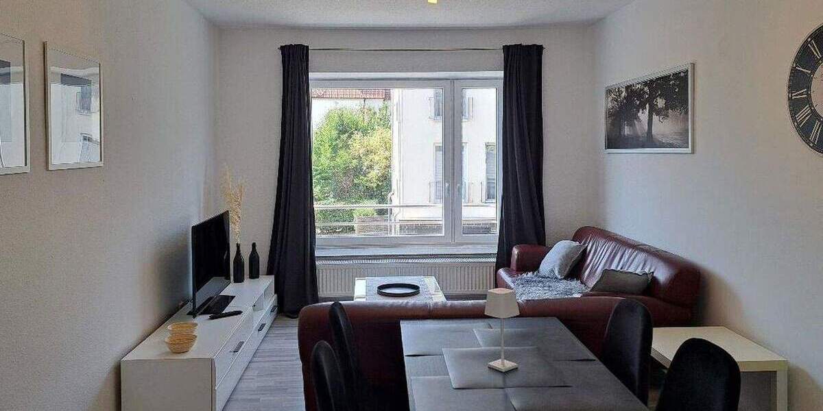 Möblierte Wohnung Vorübergehender Gebrauch Pauschale NK 3-Zimmer-Wohnung mit Balkon 3 zimmer