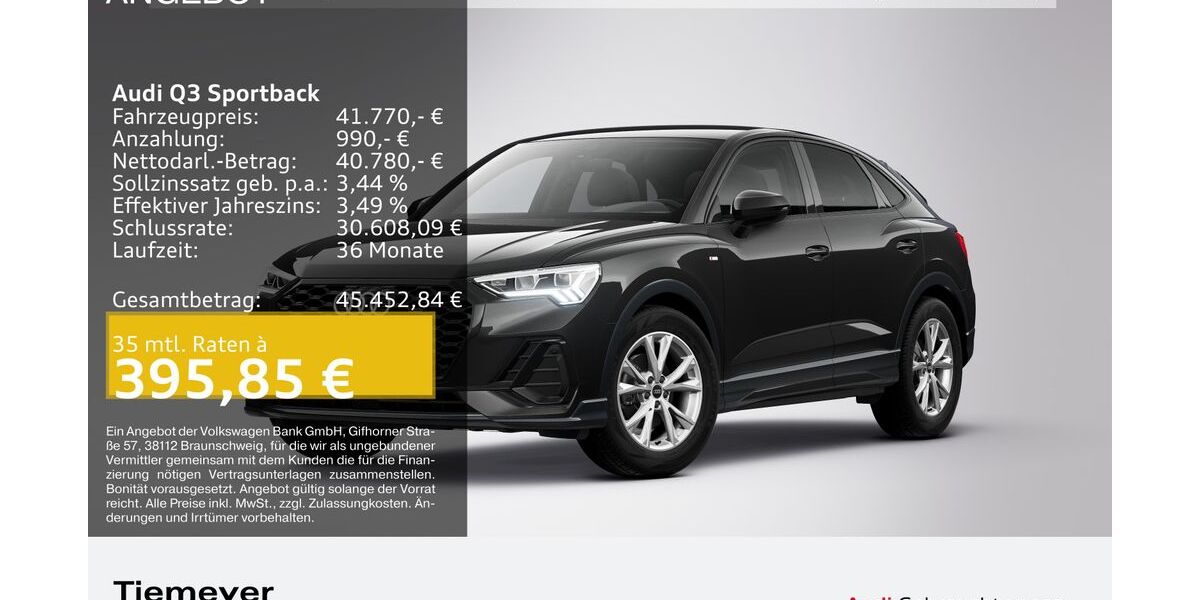 Audi Q3 23.983 km 41.350 &euro; Dorsten 46284