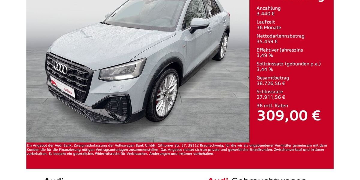 Audi Q2 8.795 km 38.899 &euro; Dortmund 44143