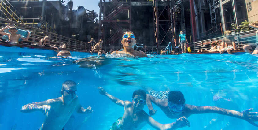 Werksschwimmbad - Badespaß auf der Kokerei Zollverein 24.08.2026 Kokerei Zollverein