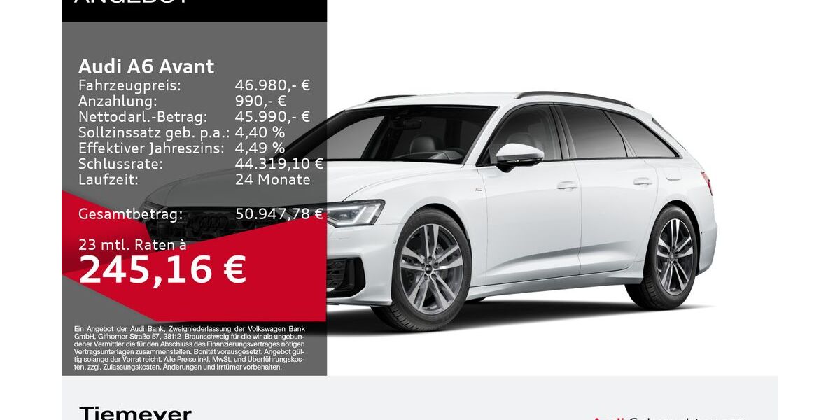 Audi A6 27.837 km 46.980 &euro; Bochum 44809