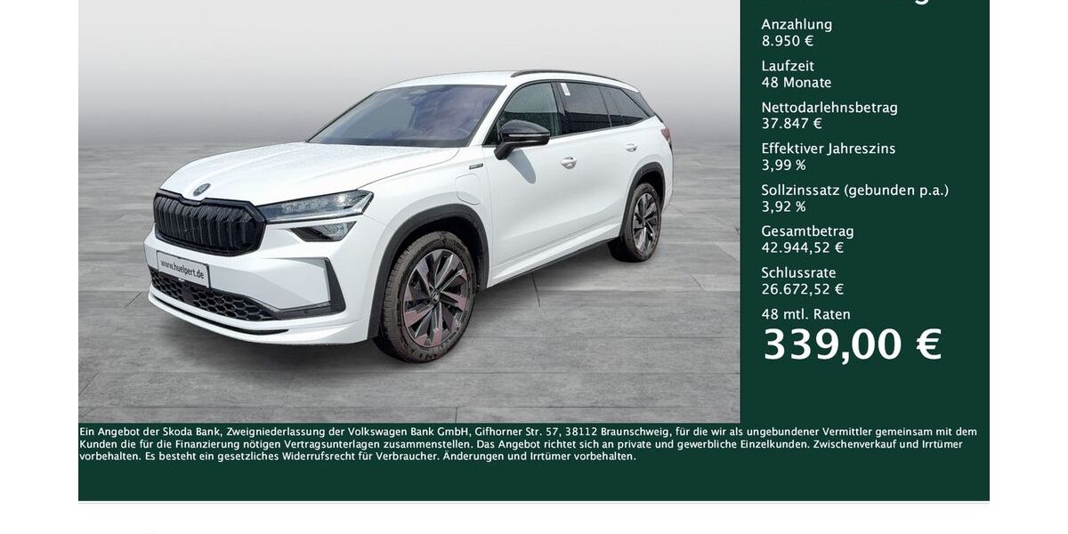 Skoda Kodiaq 6.082 km 46.666 &euro; Dortmund 44309