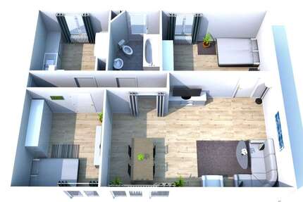 Haus zum Mieten in Unna 690 € 67 m² 3 zimmer