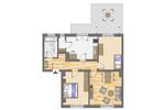 Erdgeschoßwohnung Dortmund Gartenstadt - 3 Zimmer, 79 m&sup2;, 648&euro; | Angebot:26335907