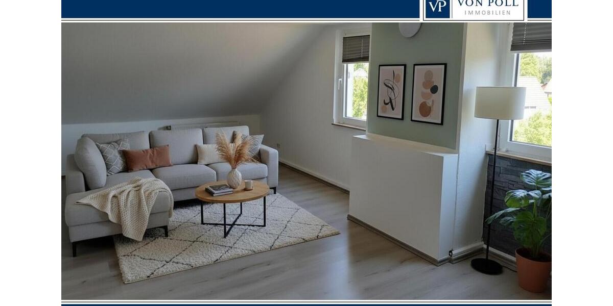 Dachgeschoßwohnung Dortmund Brackel - 2.5 Zimmer, 50 m&sup2;, 500&euro; | Angebot:24816915