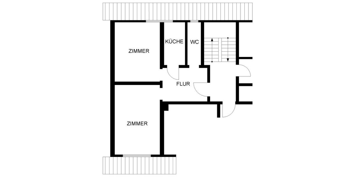 Dachgeschosswohnung in Herne-Süd 2.5 zimmer