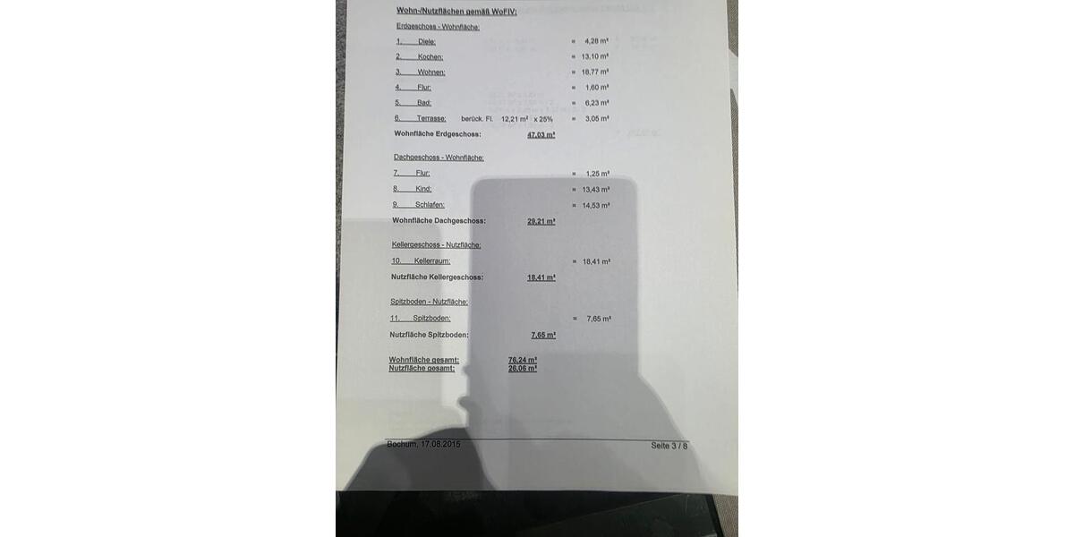 Reihenhaus Gelsenkirchen Gelsenkirchen-Nord - 3 Zimmer, 76 m&sup2;, 235.000&euro; | Angebot:25370085