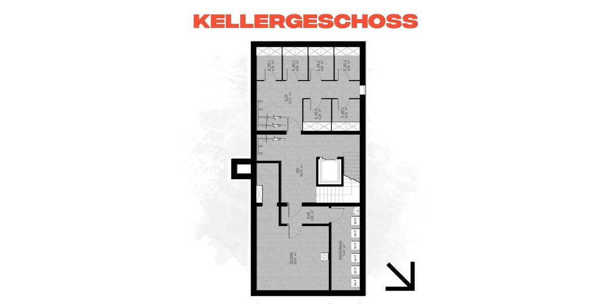 Etagenwohnung Velbert Nierenhof - 3 Zimmer, 87 m&sup2;, 329.000&euro; | Angebot:25797044