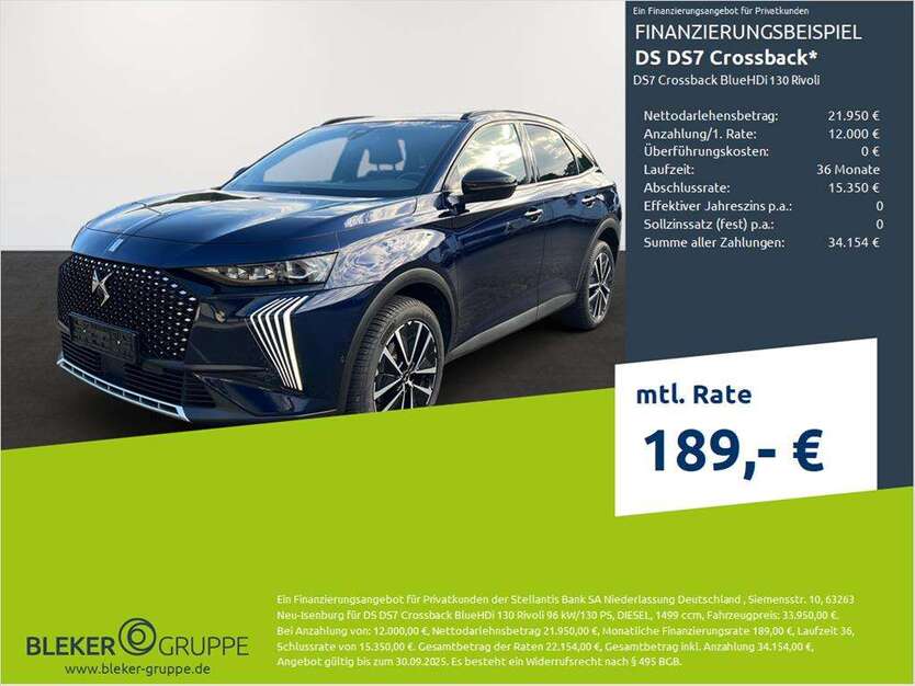 DS Automobiles DS 7 Crossback 12.990 km 33.880 € Dortmund 44263