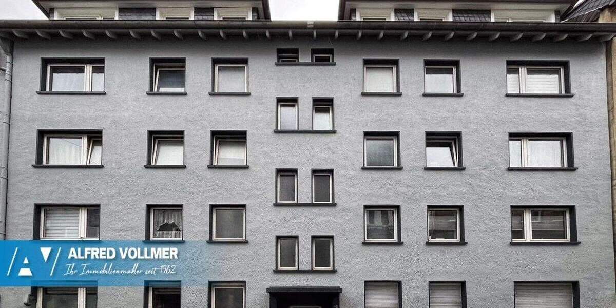 Etagenwohnung Wuppertal Elberfeld - 2 Zimmer, 48 m&sup2;, 390&euro; | Angebot:25694696