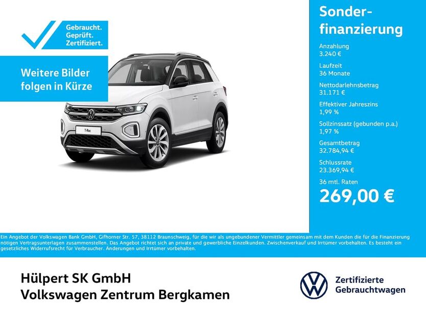 VW T-Roc 19.980 km 34.411 € Bergkamen 59192