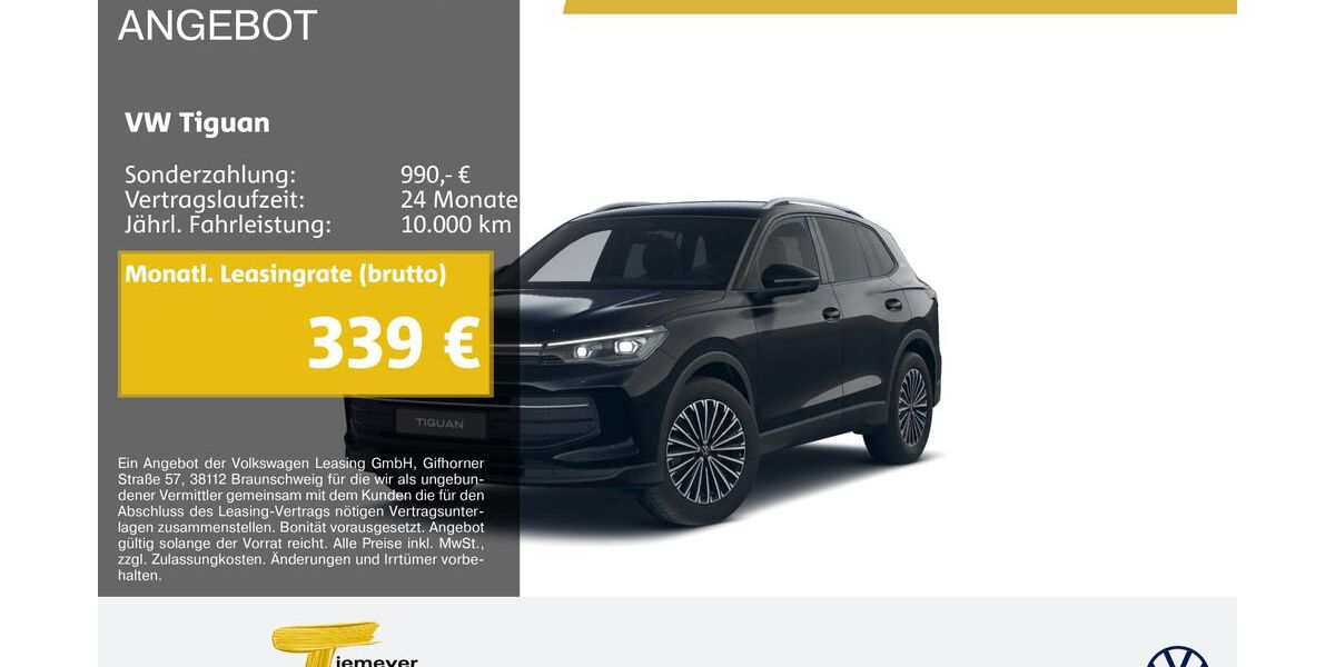 VW Tiguan 16.602 km 34.290 &euro; Herne 44653