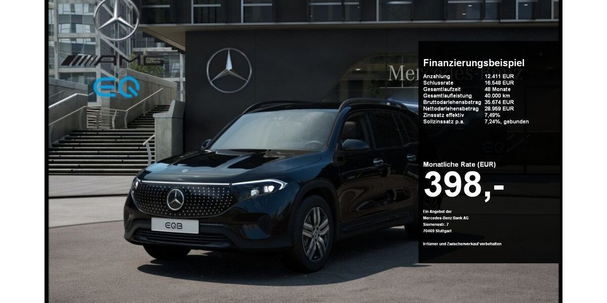 Mercedes-Benz EQB 17.302 km 41.370 &euro; Dortmund 44139