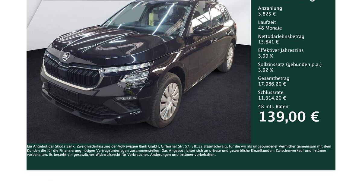 Skoda Kamiq 21.338 km 19.666 &euro; Dortmund 44269