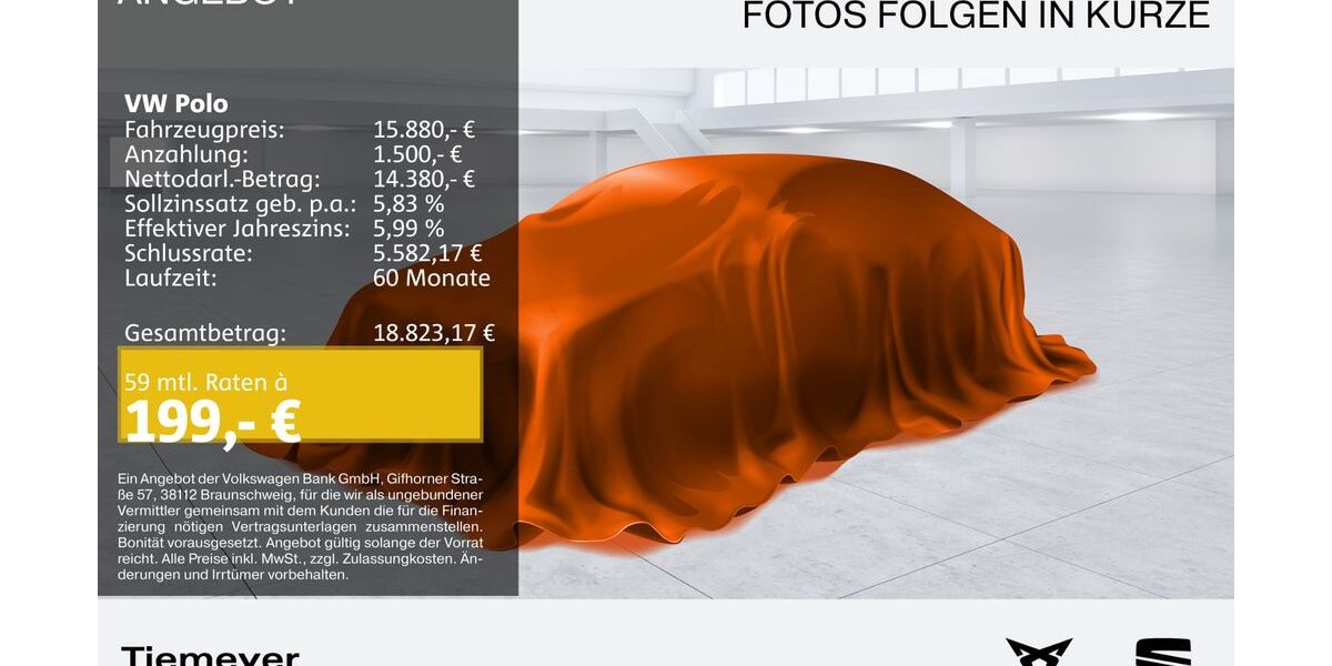 VW Polo 26.119 km 15.440 &euro; Gelsenkirchen OT Beckhausen 45899