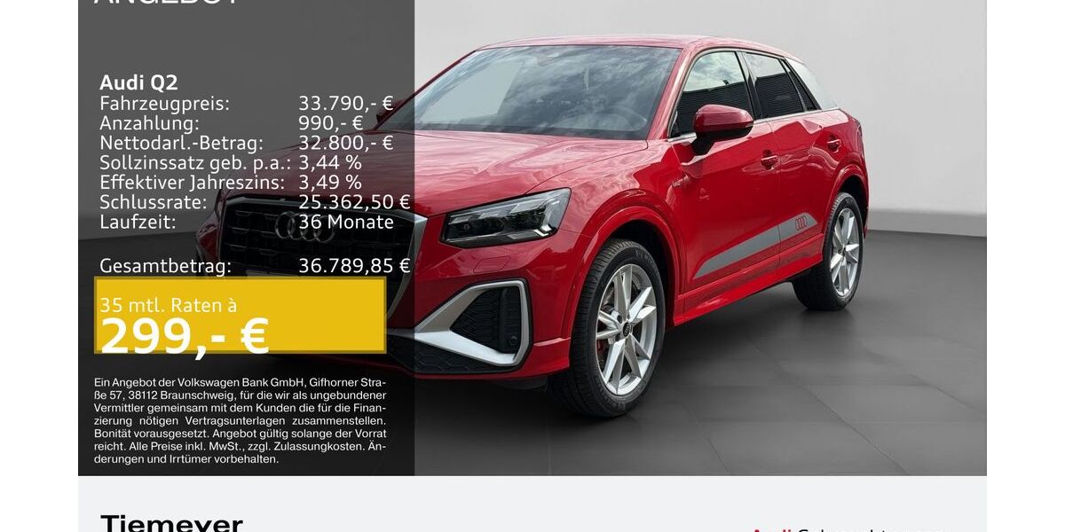 Audi Q2 8.063 km 28.860 &euro; Dorsten 46284