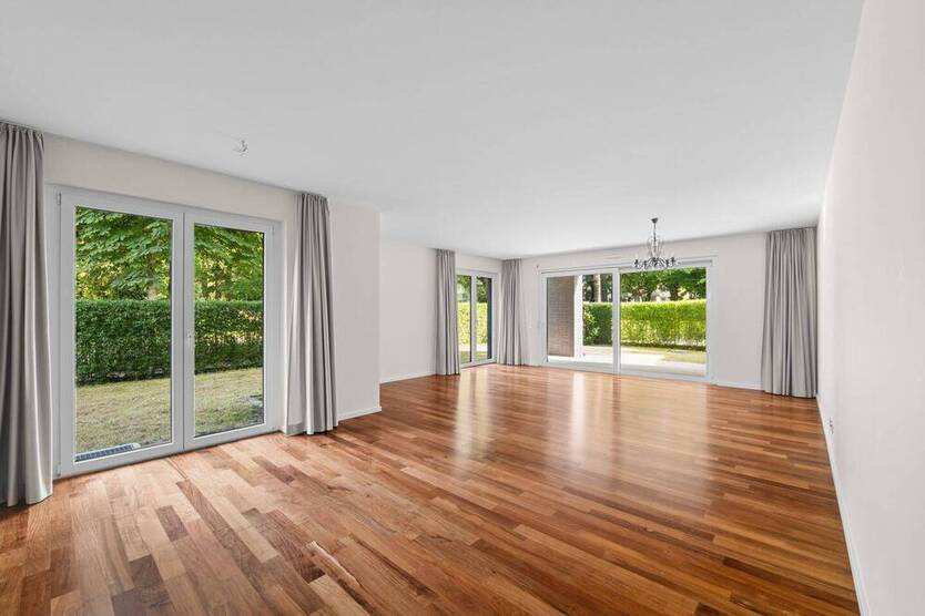 Moderne 3-Zimmer-EG-Wohnung mit Garten & zwei Terrassen in Freiburg-Neuburg