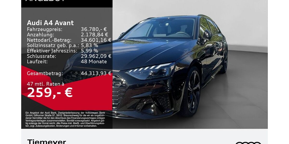 Audi A4 21.740 km 36.780 &euro; Dorsten 46284