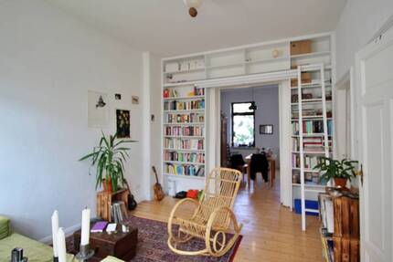 Altbremer Haus - individuell gestaltete großflächige 3 Zimmer mit Loggia - ideal für 2 Pers.