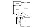 Etagenwohnung Gelsenkirchen Ückendorf - 2.5 Zimmer, 52 m&sup2;, 419&euro; | Angebot:26188373