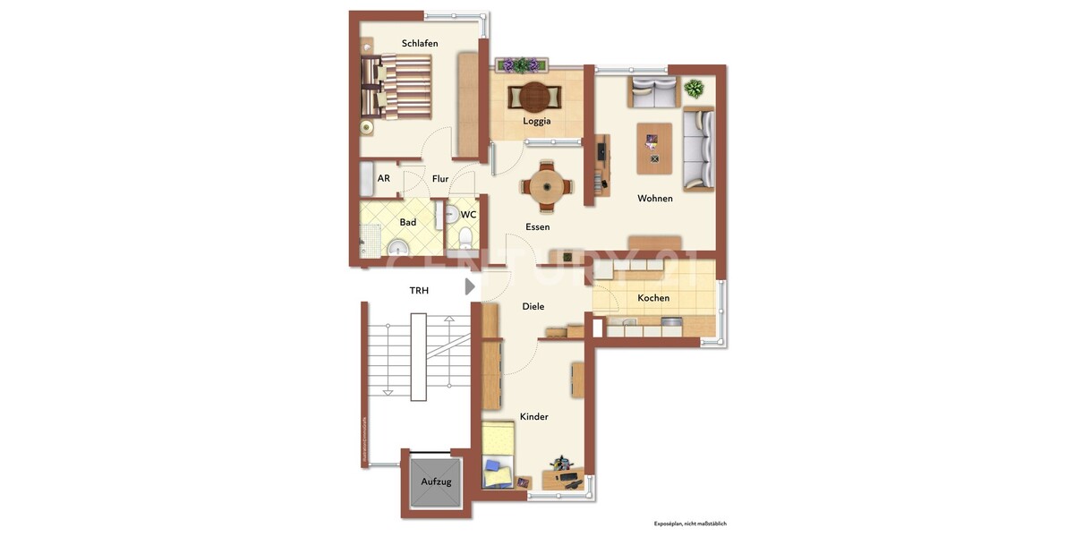 Wohnglück in Uni-Nähe: Helle 3,5-Zimmer-Wohnung - Etagenwohnung Bochum Laer | Angebot:27130352