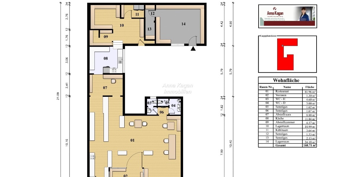 Mehrfamilienhaus mit Gewerbeeinheit in zentraler Lage von Witten - Mehrfamilienhaus, Wohnhaus Witten Stadtmitte | Angebot:24542116