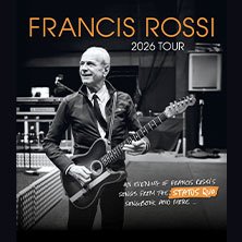 An Evening With Francis Rossi - Songbook Tour 2026 18.05.2026 Theater am Aegi